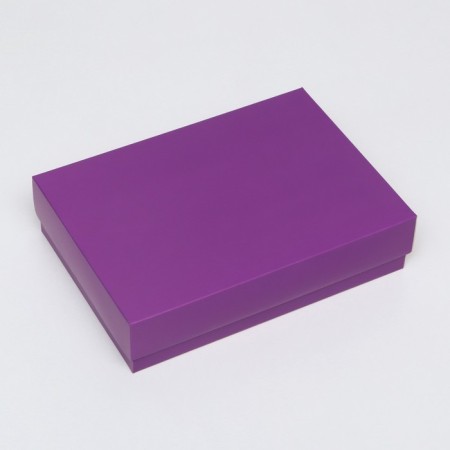 The box is folding, lilac, 21 x 15 x 5 cm-1