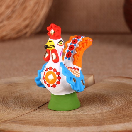 Dymkovo toy "Rooster"-5