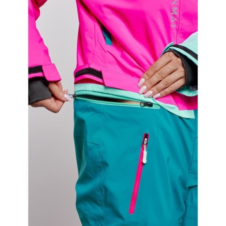 Academician Academician Women's Winter, Size 48, Biryuzovoy Color-14