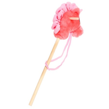 Soft toy "Unicorn-Sckun", on a stick, pink color-4