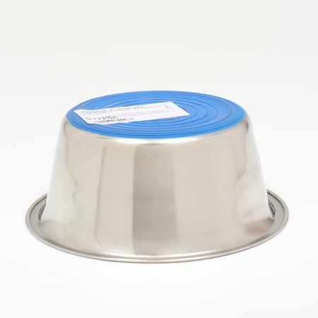 Standard bowl with non -slip silicone base, 850 ml, blue-3
