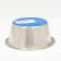 Standard bowl with non -slip silicone base, 850 ml, blue