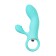 Willy Eromantica double stimulation vibrator, 12 cm, silicone, mint color