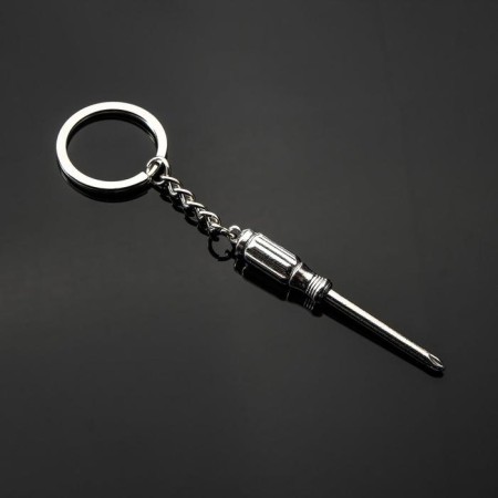 Cartage keychain, screwdriver, mix