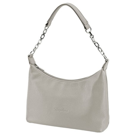 Women's bag B2809-23110, light gray, artificial leather, 27x9x16 cm