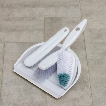Cleaning set, 4 items: scoop, brush-scheme, 2 universal brushes-5