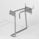 Holder for hammer for perforation, color chrome
