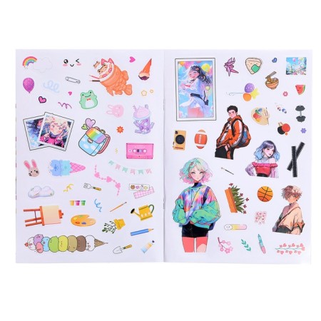 Set "Create your plot. Confrontation of school clubs" 2 in 1, anime-5