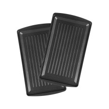 Панели для минипекарни RED Solution RAMB-03, антипригарное покрытие, 13х24 см, гриль