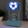 Night -night musical "Snow Shar" 5XLED from batteries 3AAA Blue 6.5x11x21cm Risalux