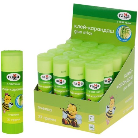 PVP PVP glue-pencil 37 g, gamma "bee", transparent 42021.01.36