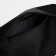 Youth bag with zipper, black color