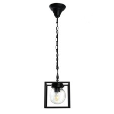 Sadovo-park lamp Feron PL705, IP44, E27, 60 W, 180x180x830 mm, black color