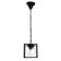 Sadovo-park lamp Feron PL705, IP44, E27, 60 W, 180x180x830 mm, black color