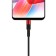 Cable Borofone BX21, MicroUSB - USB, 2.4 A, 1 m, fabric braid, red