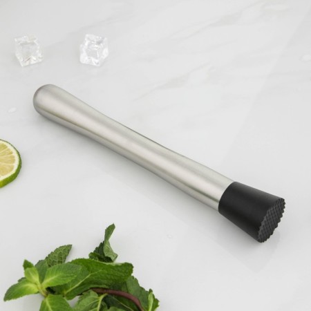 Olander bartender set, 10 items on a stand, stainless steel, silver-8
