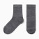 Women's socks, dark gray color, size 25