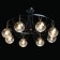 Hamburg chandelier, size 93x53x93 cm, 320W 8xe27 IP 20