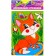 Application with rhinestones "Beautiful Fox" 14.8x21 cm
