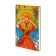 Notebook A6, 64 sheets in the Code "Summer", solid cover, matte lamination, glitter, block 65g/m2