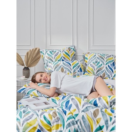 Bed linen euro, size 214x240 cm, 215x220 cm, 70x70 cm - 2 pcs-10