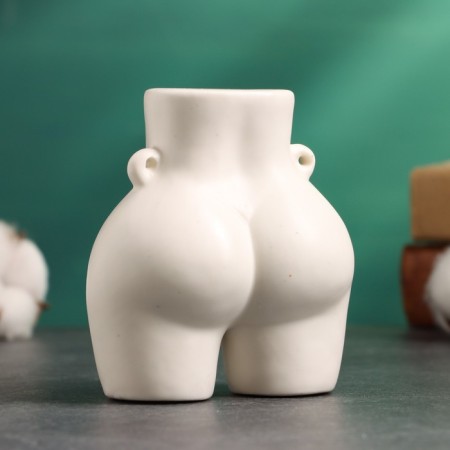 Summary "Marta" White gloss, 10x6x8cm-1