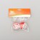 A set of 2 brushes, diameter 4 cm, mixing mix