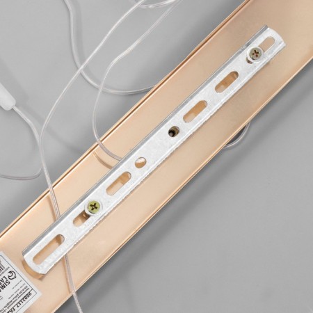 Bayerlux suspension Bayerlux “Amadeus” 3xLED 18W 4000k gold 50x4x30-180cm-7