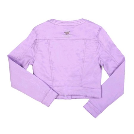 Jacket for girls, height 128 cm, lilac color-1