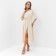 Women's dress minku: enjoy beige color, rr 46