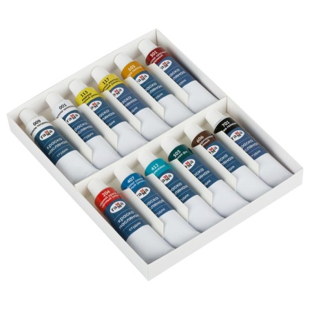 Painting Oil set in tubes 12 -ZV*18ml gamma studio 1218018-4