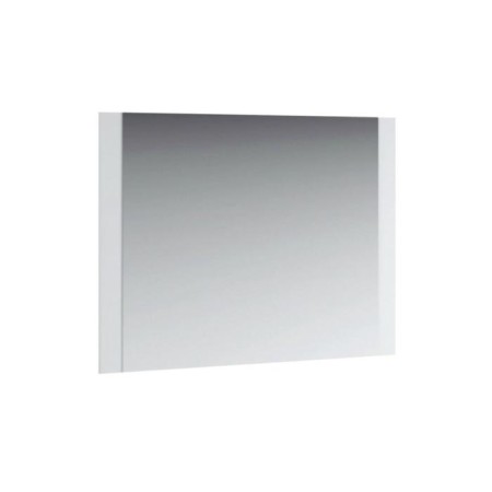 York mirror, 802 × 20 × 602 mm, white / white gloss color