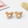 Clips children's "chosen" bear, muzzle, brown color