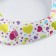 Bibslate for feeding "Fun Panda" waterproof on Velcro, with a pocket, soft