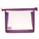 Plastic folder A5, 230 x 190 x 55 mm, lightning from above, calligrata "office", PM-A5-00, 0.5 mm, transparent, lilac