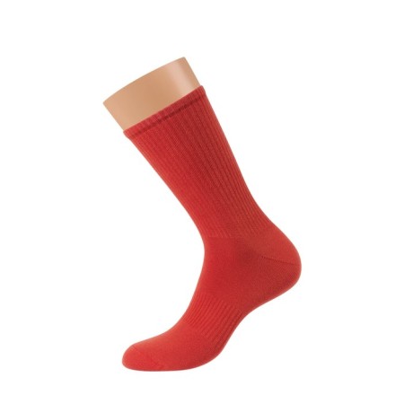 Men's socks with a high elastic band Omsa Active, size 45-47, Orange color-1