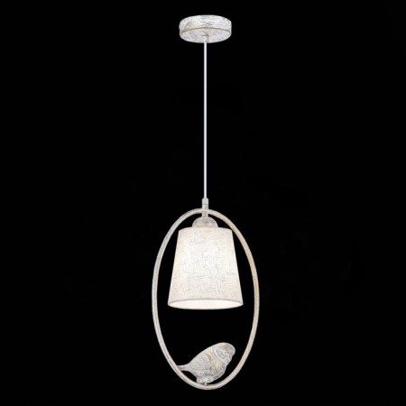 Suspension EVOLUCE. Sle1155-503-01. Lavinia. 1x40 W, E27, 23x23x34 cm, white color-1