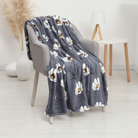 Plaid 180x200 cm, coral-flis 165g/m, polyester