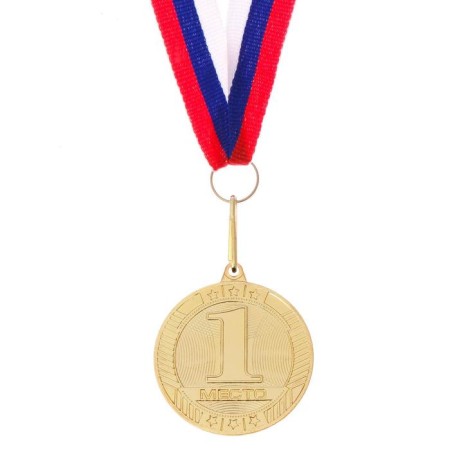 Prize medal 183 diam 5 cm. 1 place. The color of evil. With a ribbon-2