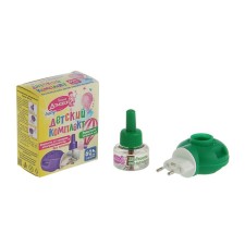 A kit from mosquitoes of a house prick child with eucalyptus 60 nights + fumigator