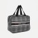 Cosmetic bag with lightning, black color