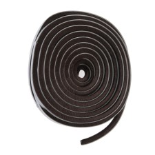 The seal brush self -adhesive tundra, 9x9 mm, brown, 10 m.