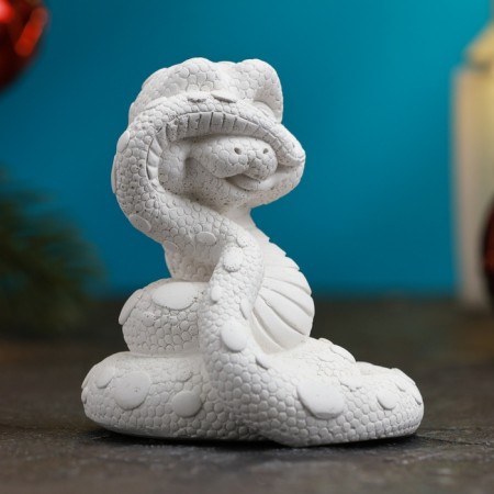 Figure for coloring "The snake spies" 8x8cm-1