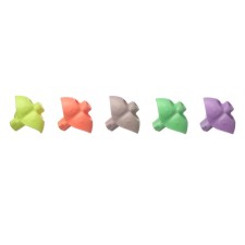 A set of simulators for correcting writing techniques, 2 pieces, with a tail, mix