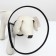 Veterinary collar No. 4, necklift 26-31 cm, height 13 cm, black
