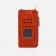 Baby bag on magnet, long belt, orange color