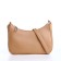 Baget bag with zipper, beige color