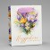 Gift Package Laminated, Packaging, “From March 8”, flowers, S 12 x 15 x 5.5 cm