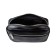 Waist bag, 2 lightning departments, adjustable belt, black color
