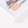 Photo frame MDF 15x21 cm, No. 5 "Simple", white (plastic screen)